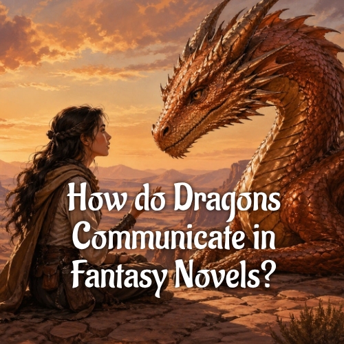 How do dragons talk to humans and to other dragons in fantasy literature? This blog post explores this topic and references novels where dragons and humans have a language of their own.