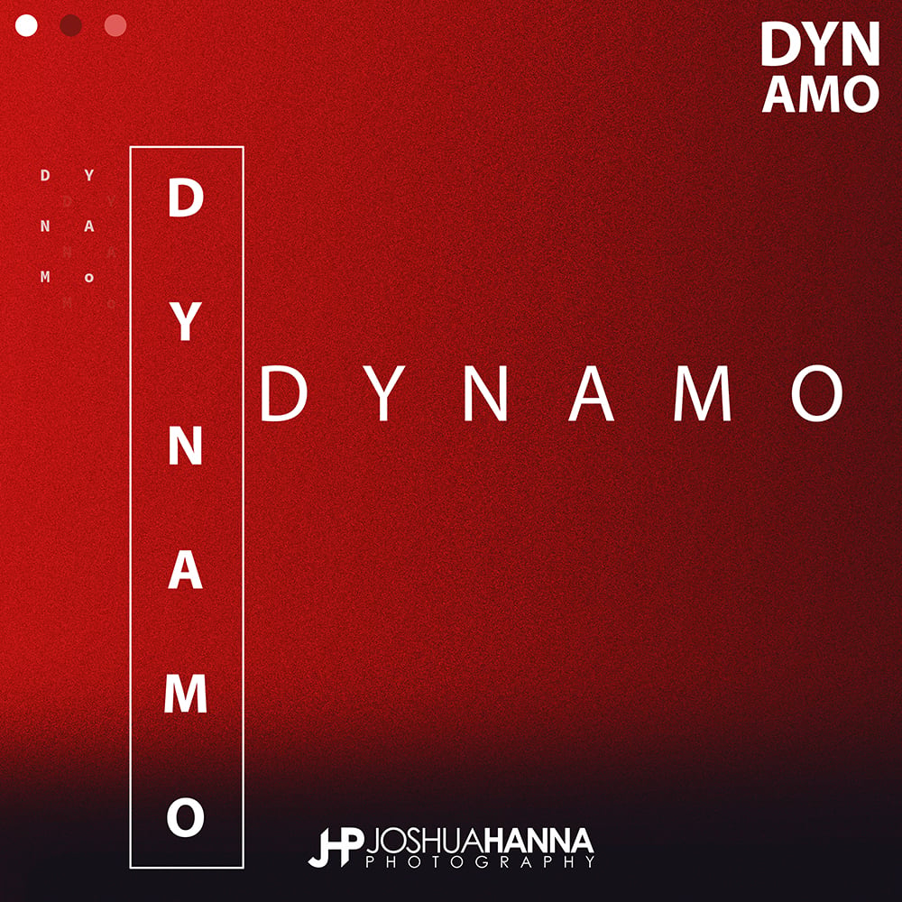 Dynamo, Photoshop Template, Digital Background, Sports Design, Senior Pics, Media Day, Photo Day, School Pictures, Modern, Clean, Epic, New