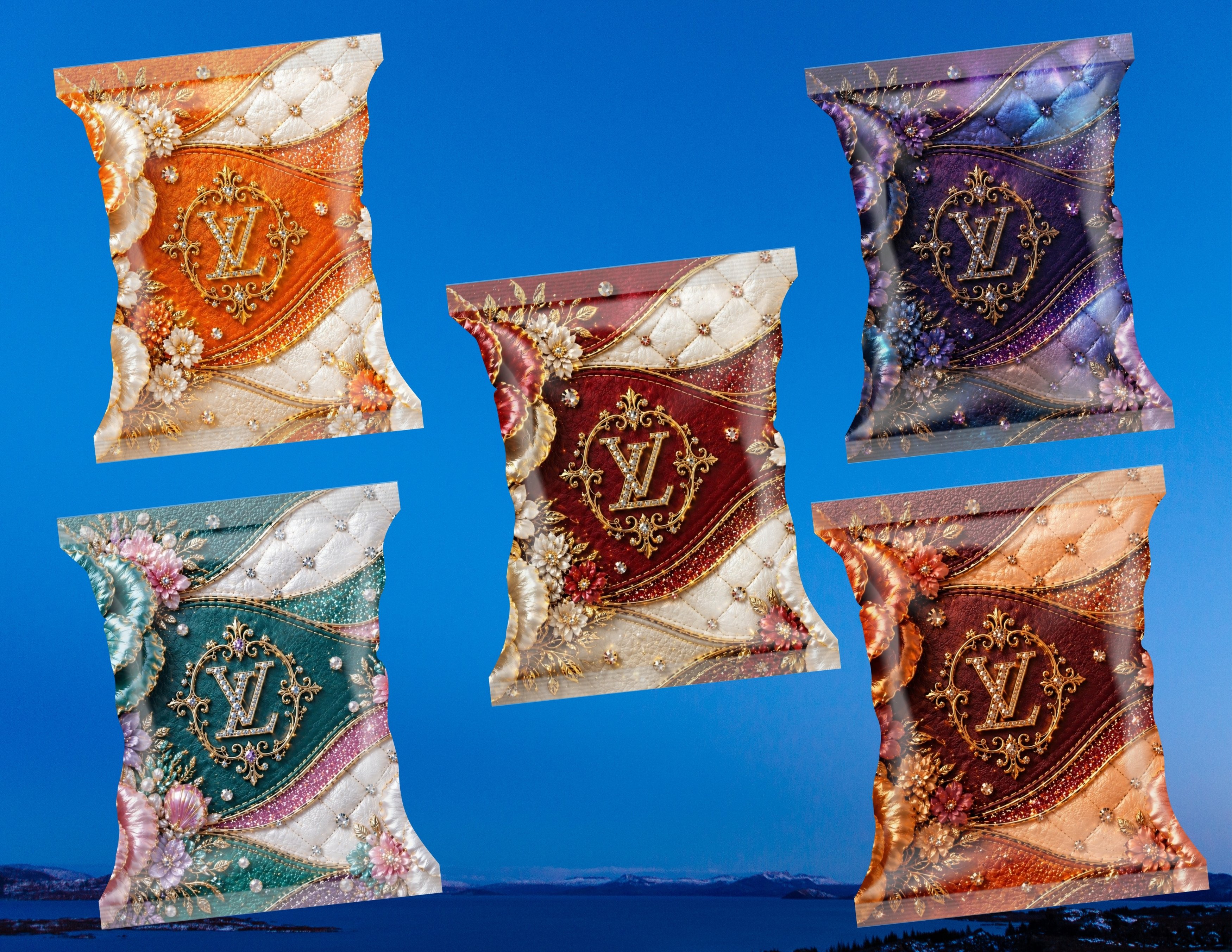 Luxury Chip Bags Emboss - Payhip