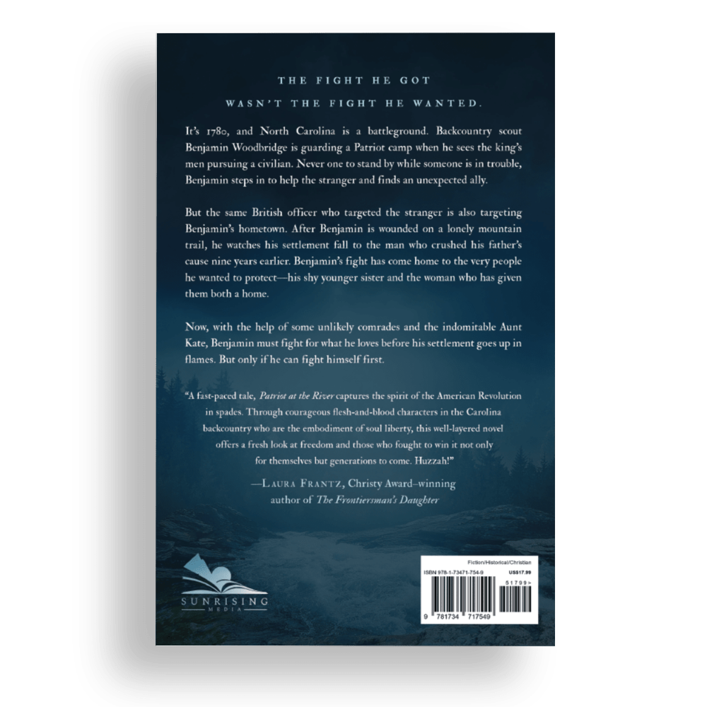 Patriot at the River back cover