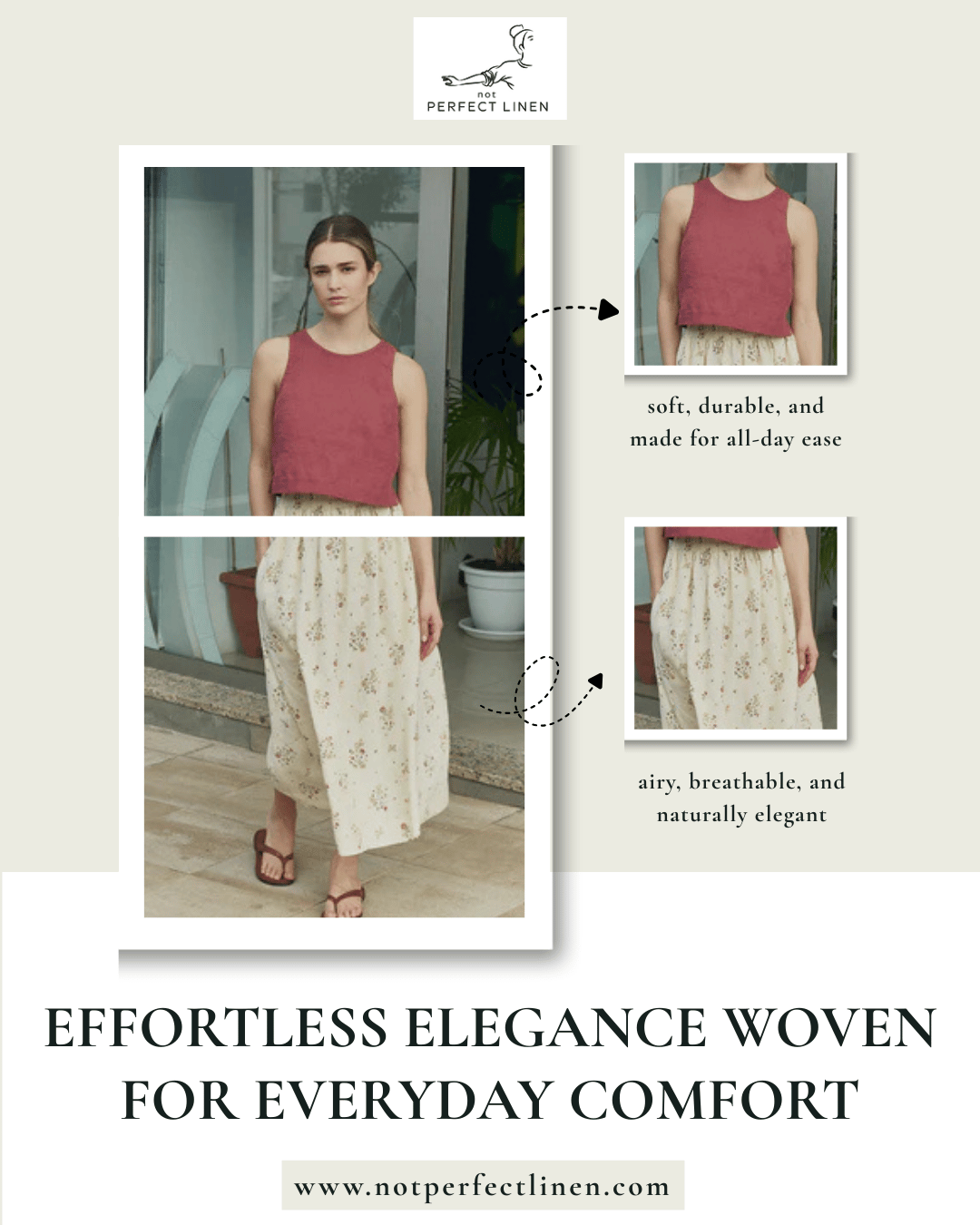 Linen clothing by not PERFECT LINEN