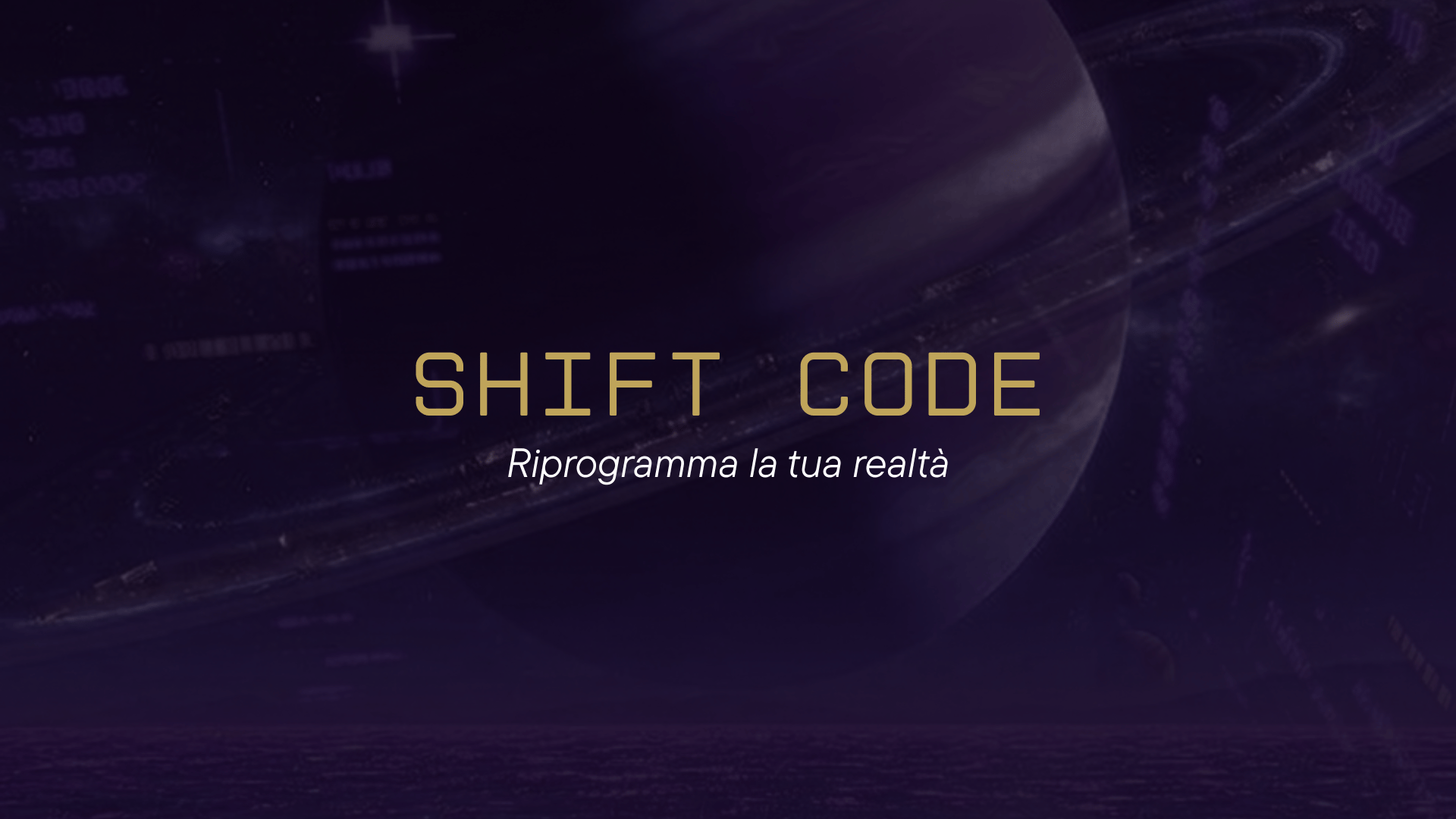 SHIFT CODE - Crea la tua realtà - Payhip