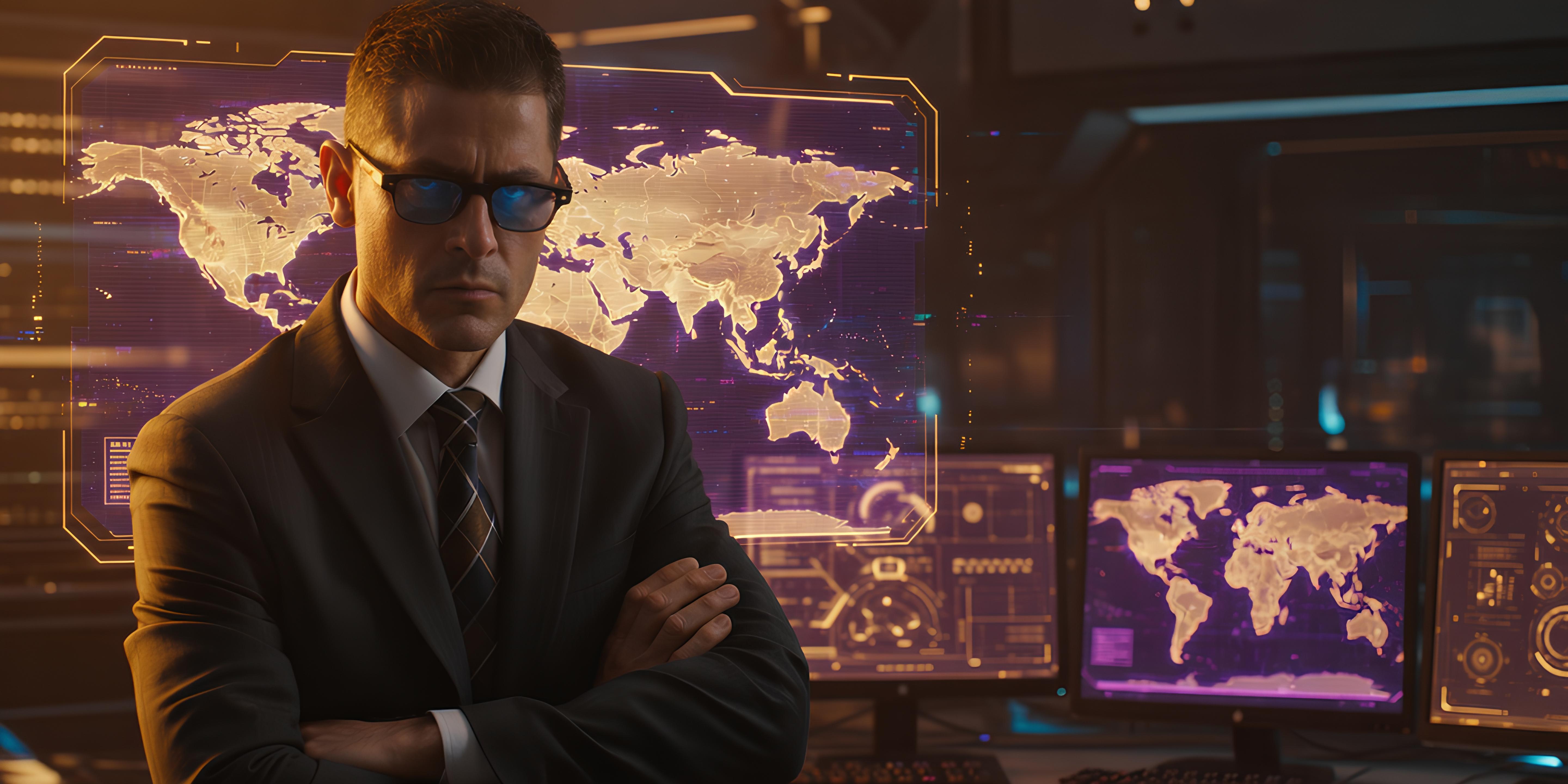 CIA Operative officer, hunting in the hearts of the streets capital