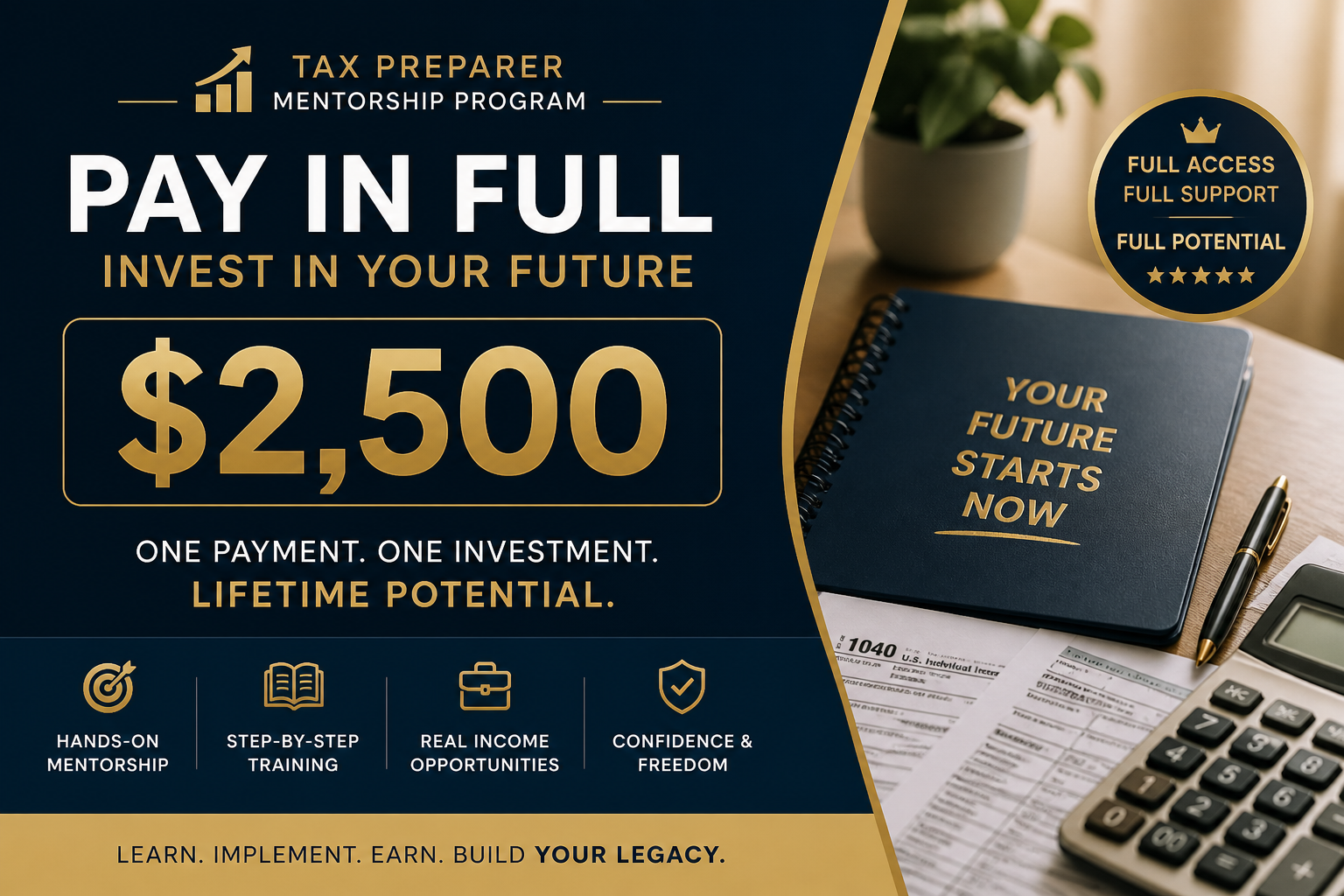Tax Business Starter Mentorship - Payhip