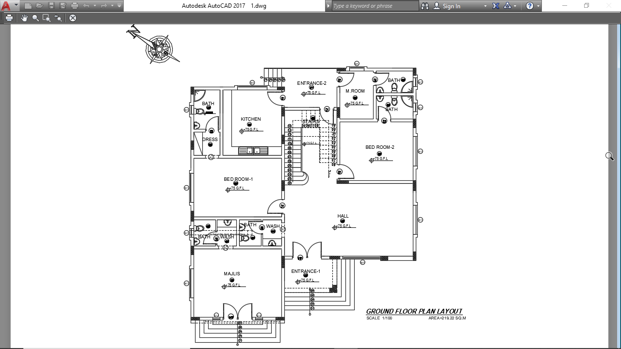 2 Story House AutoCAD Floor Plan | Ready to Use DWG File - Payhip
