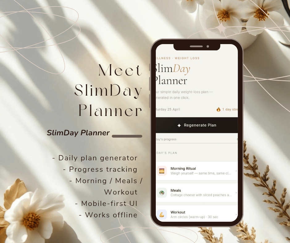SlimDay Planner 2 weeks