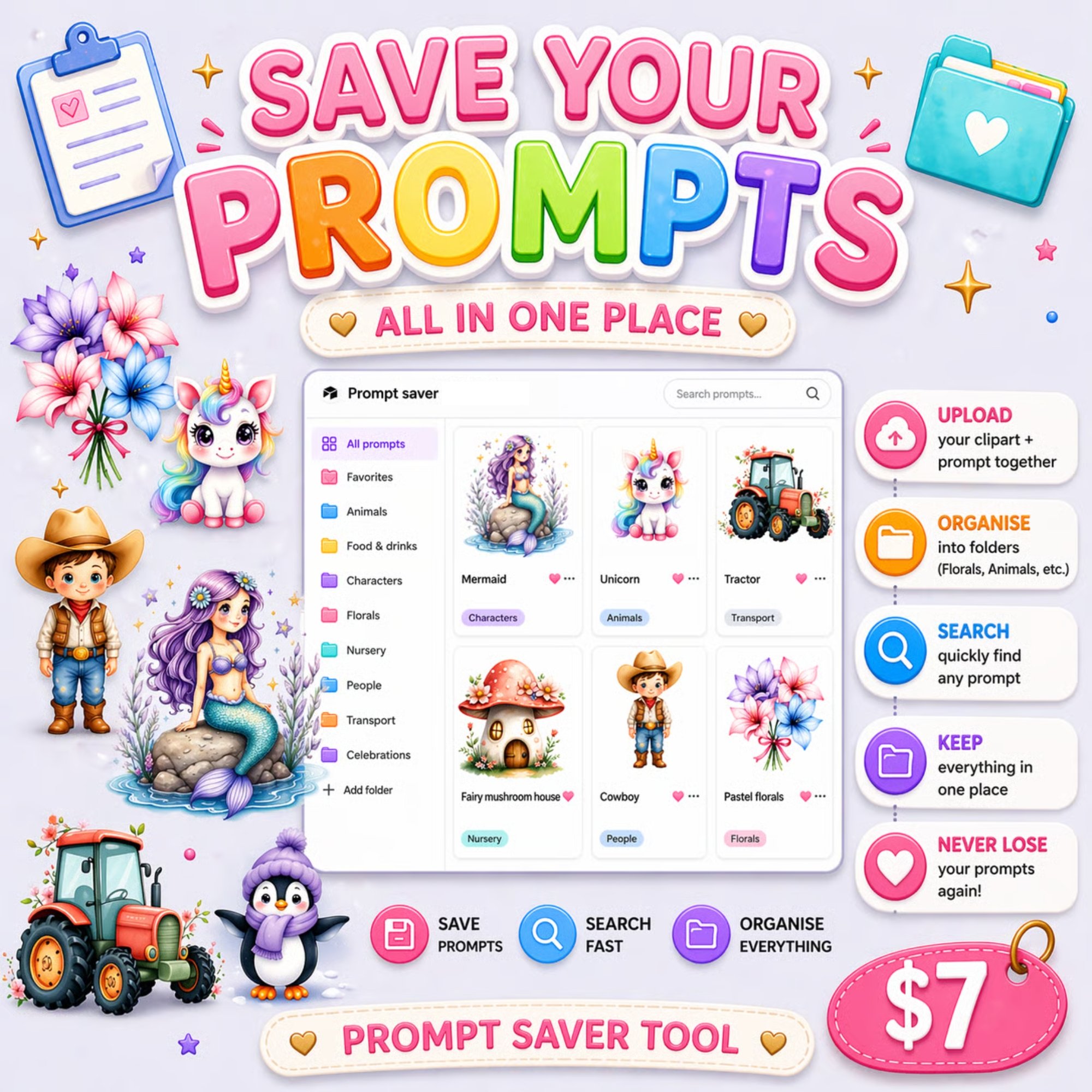 Prompt Saver Tool - Payhip