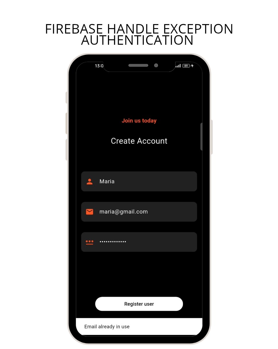 handle exception firebase authentication