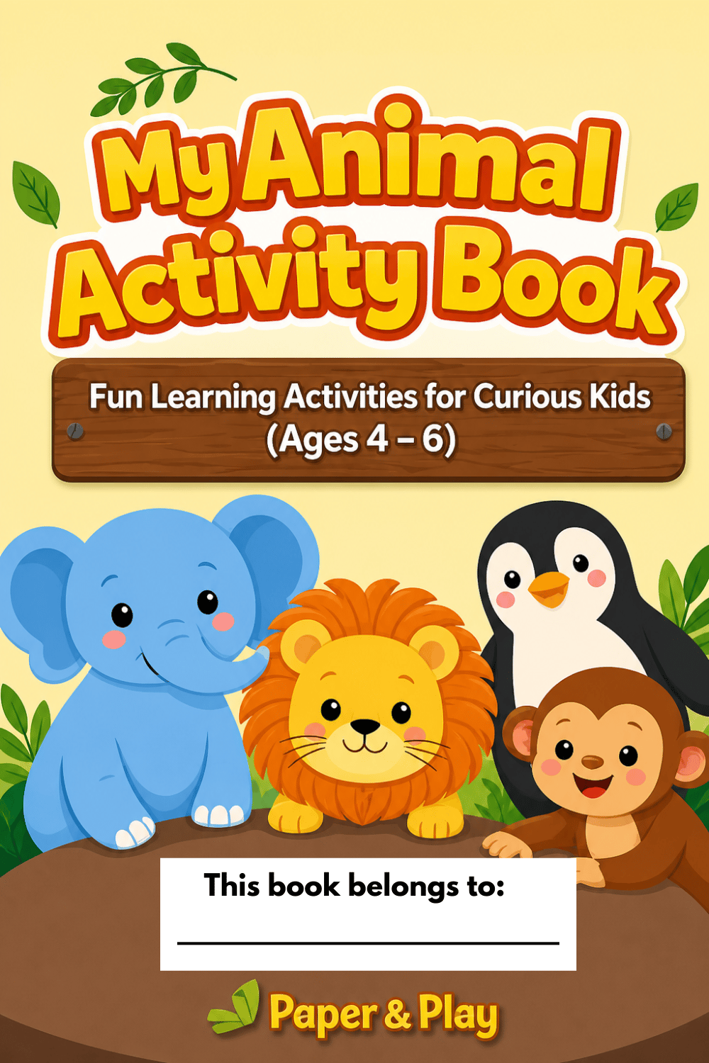 Animal-themed "Count and Circle" and "Count and Write" math worksheets for kindergarteners featuring groups of bees, dogs, and ducks.