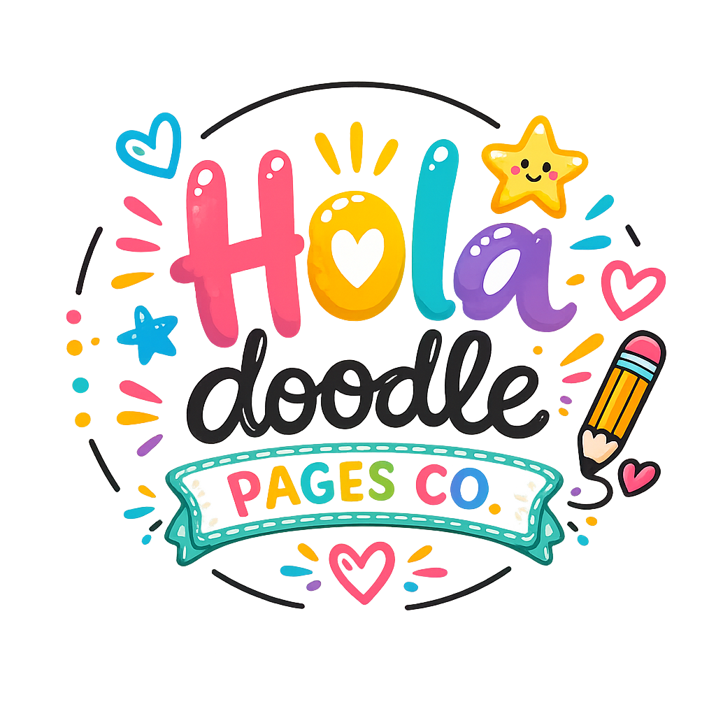 Hola Doodle Pages Co. creates fun bilingual Spanish-English coloring books and printable activity pages for kids, families, teachers, and homeschool learners. Our digital products include educational coloring pages, money learning printables, seasonal activities, affirmations, and creative screen-free resources.  Most of our books are bilingual, helping children learn Spanish and English while building creativity, confidence, and everyday skills.