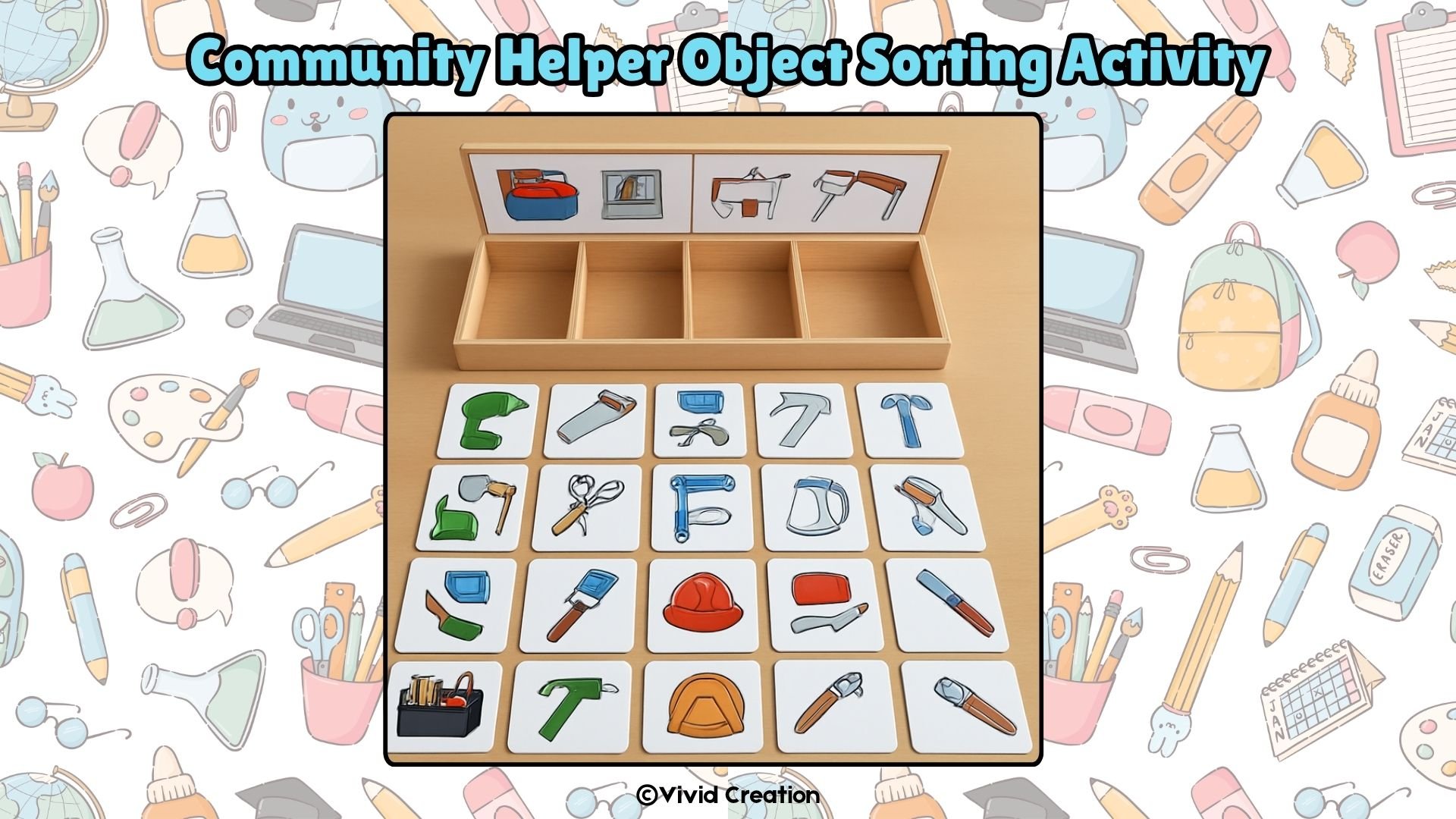 Community Helper Object Sorting Activity - Payhip