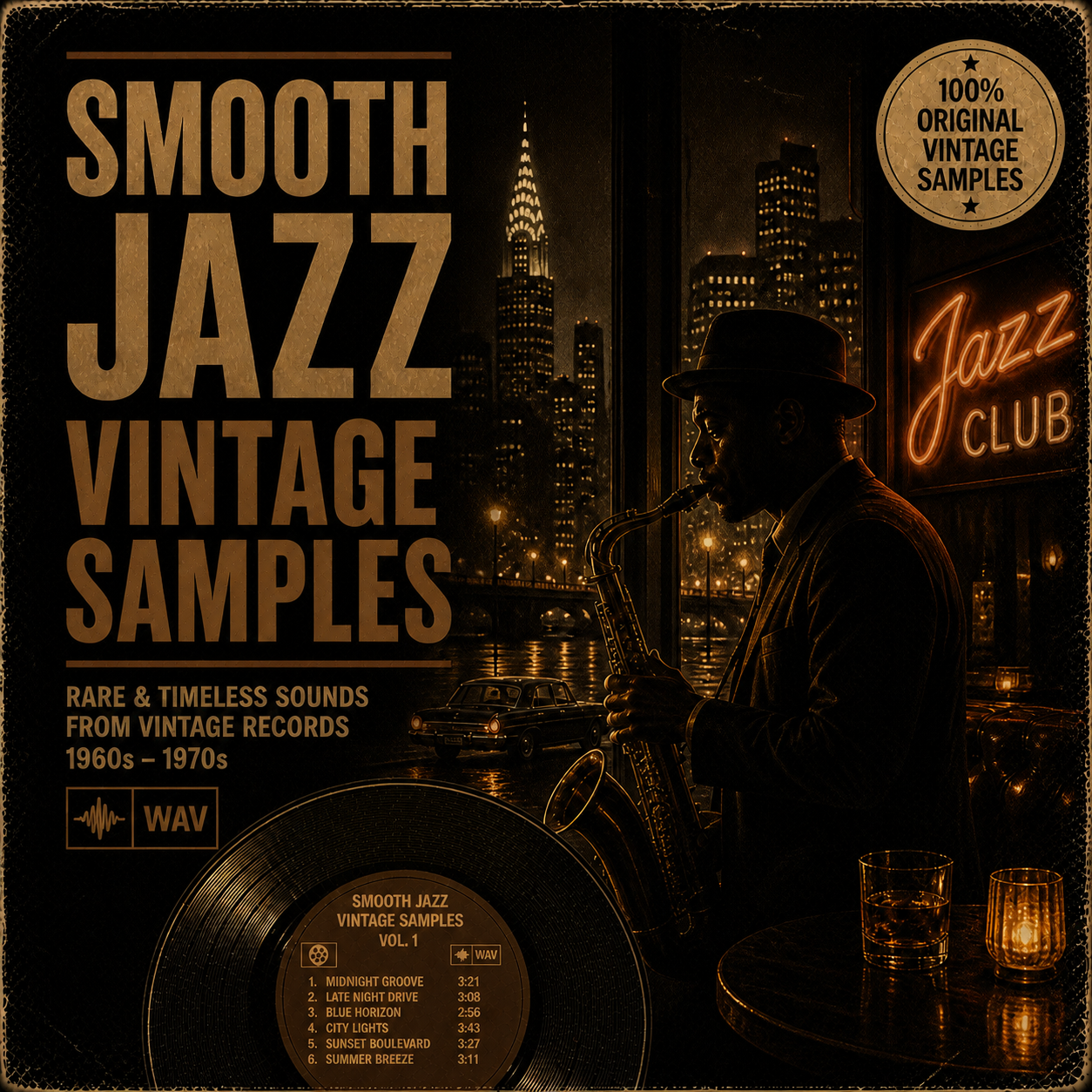 Smooth Jazz Vintage Samples Vol. 1 [50 samples] - Payhip