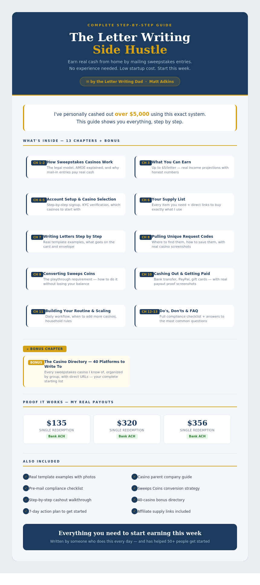 Side Hustle Income