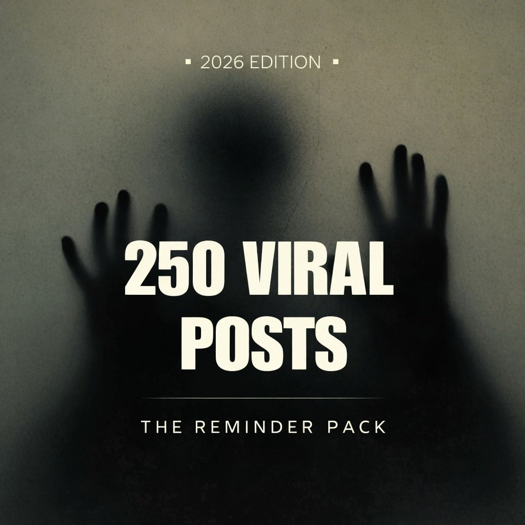 The Reminder Pack 250 Viral Posts 2026 Edition