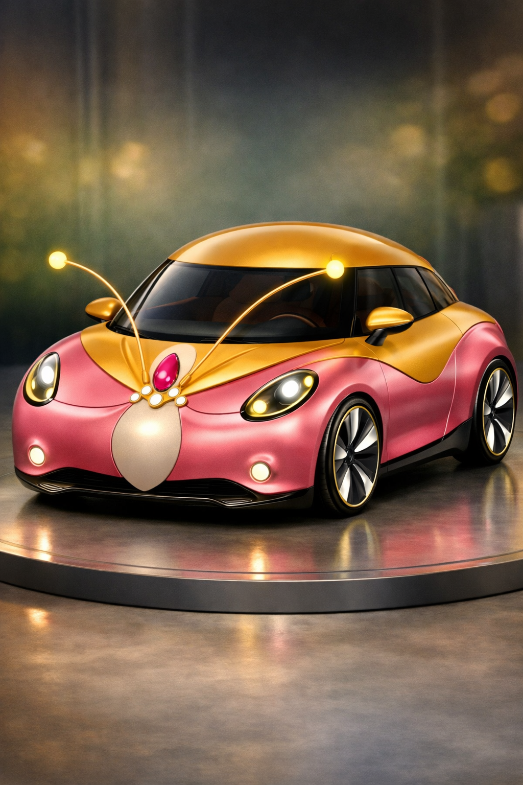Mini coupè futurista