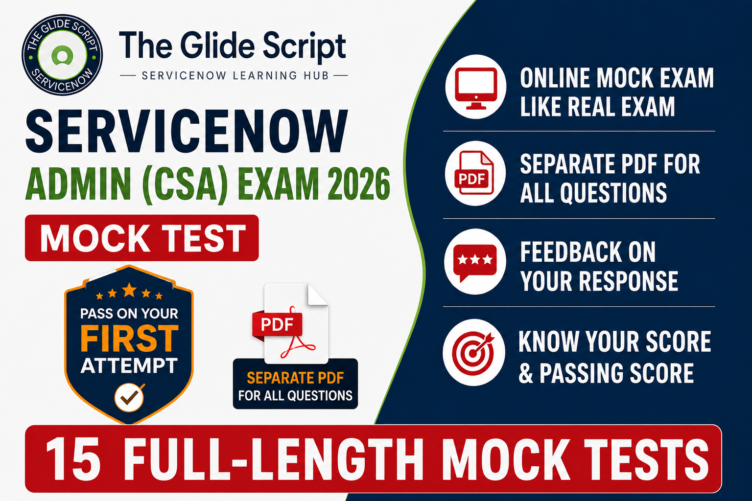 ServiceNow CSA Exam 2026 – Premium Mock Test Bundle - Payhip