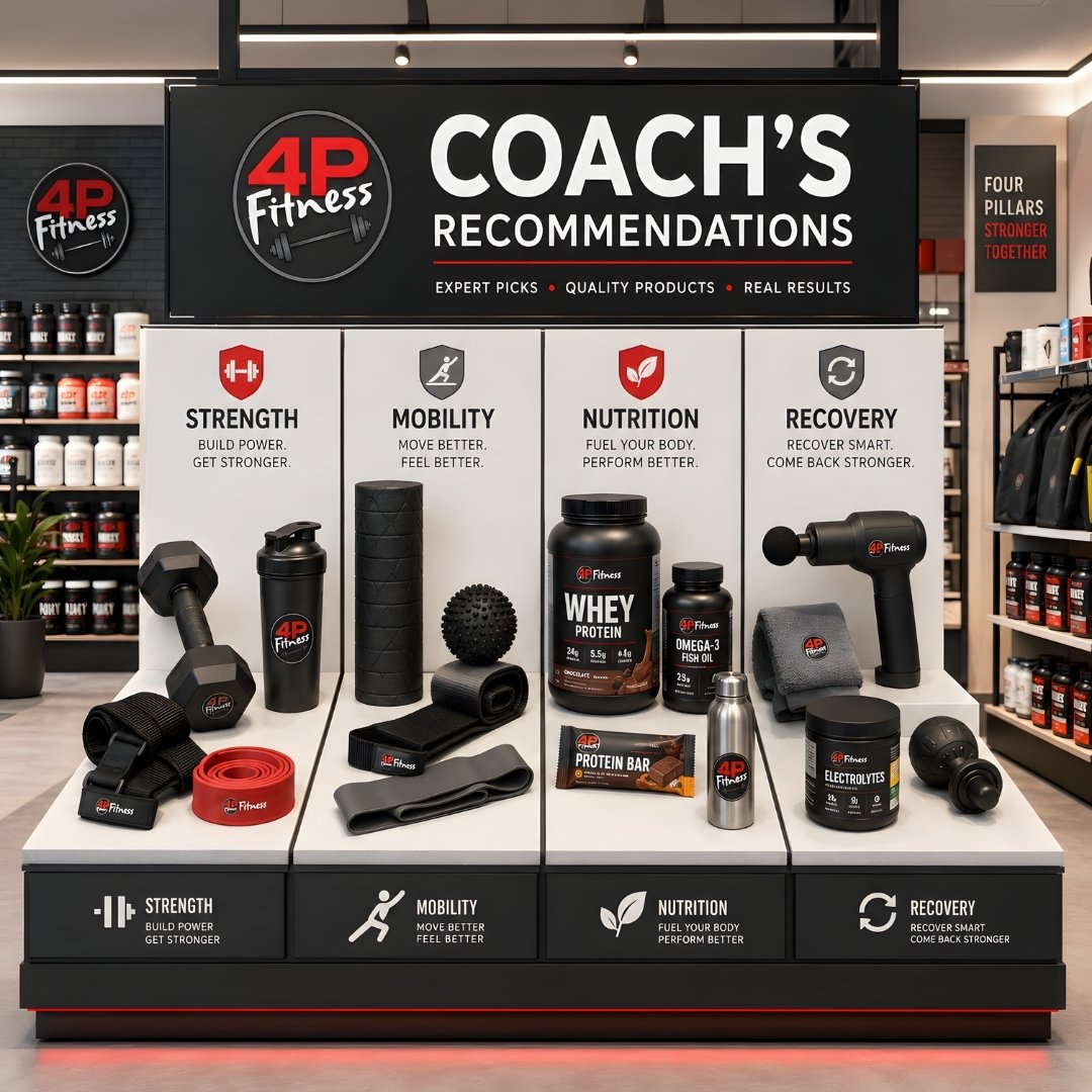 Coach Stephan Earl's recommendations for health and fitness related products and supplements