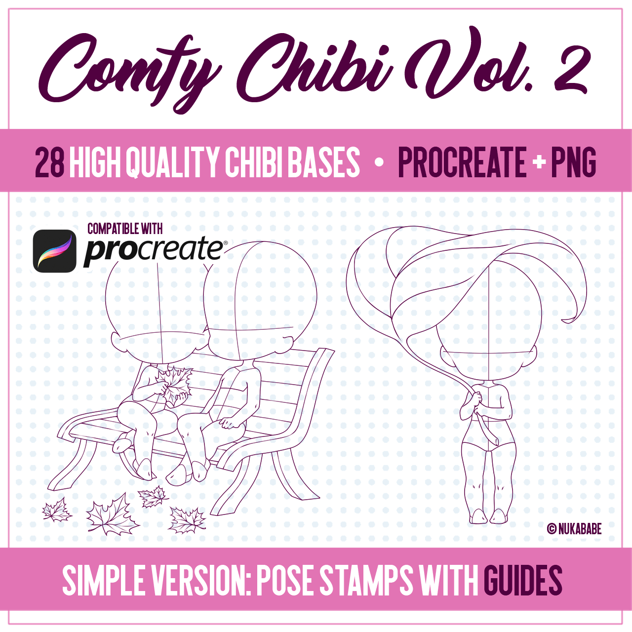 Chibi cozy bases vol. 2 [Procreate PNG] - Payhip