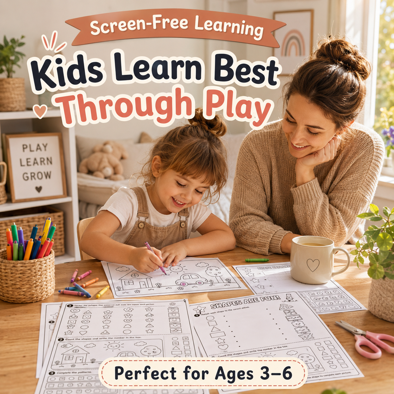 Big vs Small Made Easy! 15 Printable Worksheets for Ages 3–6