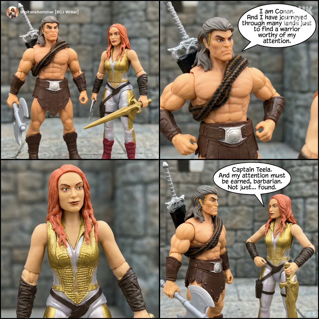 MOTU Movie Core Teela and He-Man