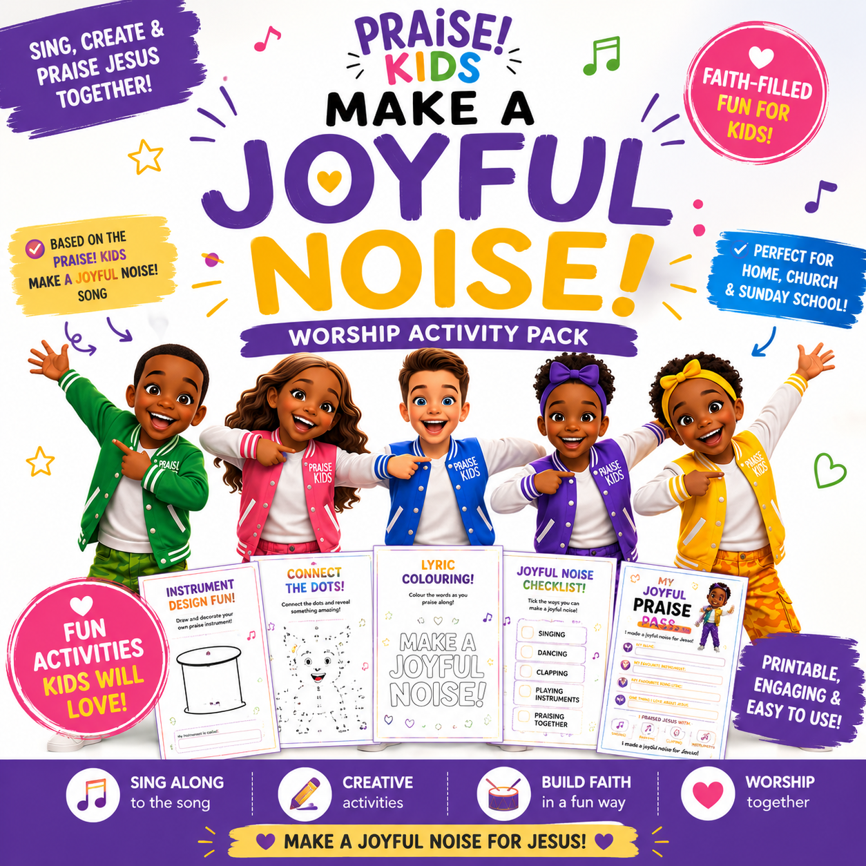 Make a Joyful Noise! Interactive Worship Pack
