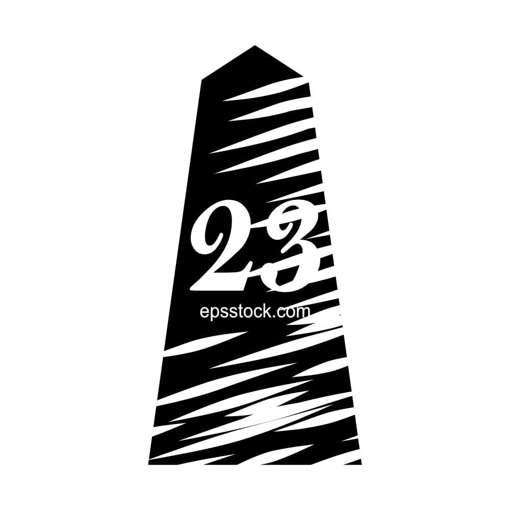 Anzac Day symbol, black isolated vector silhouette