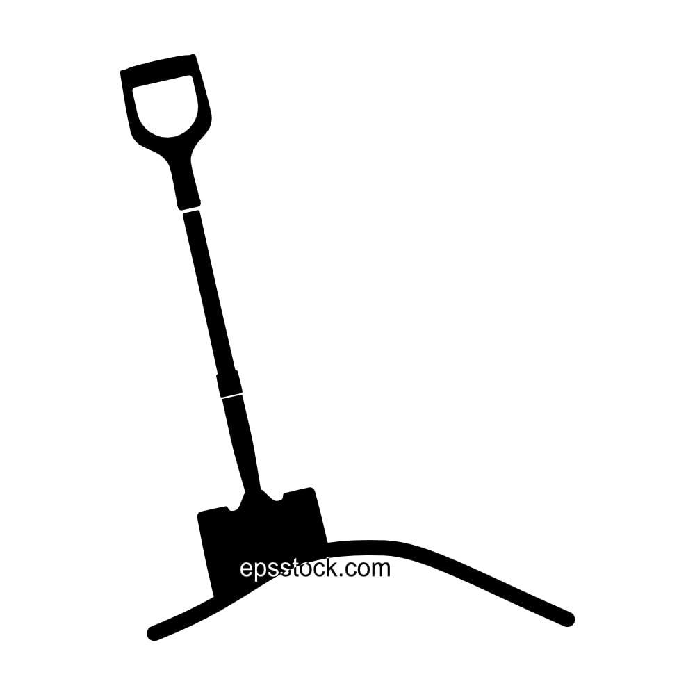 location symbol, black isolated vector silhouette