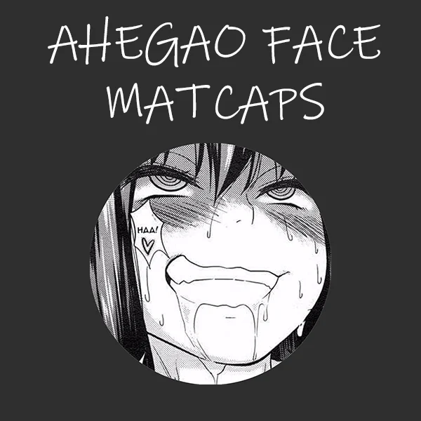 Ahegao Matcap