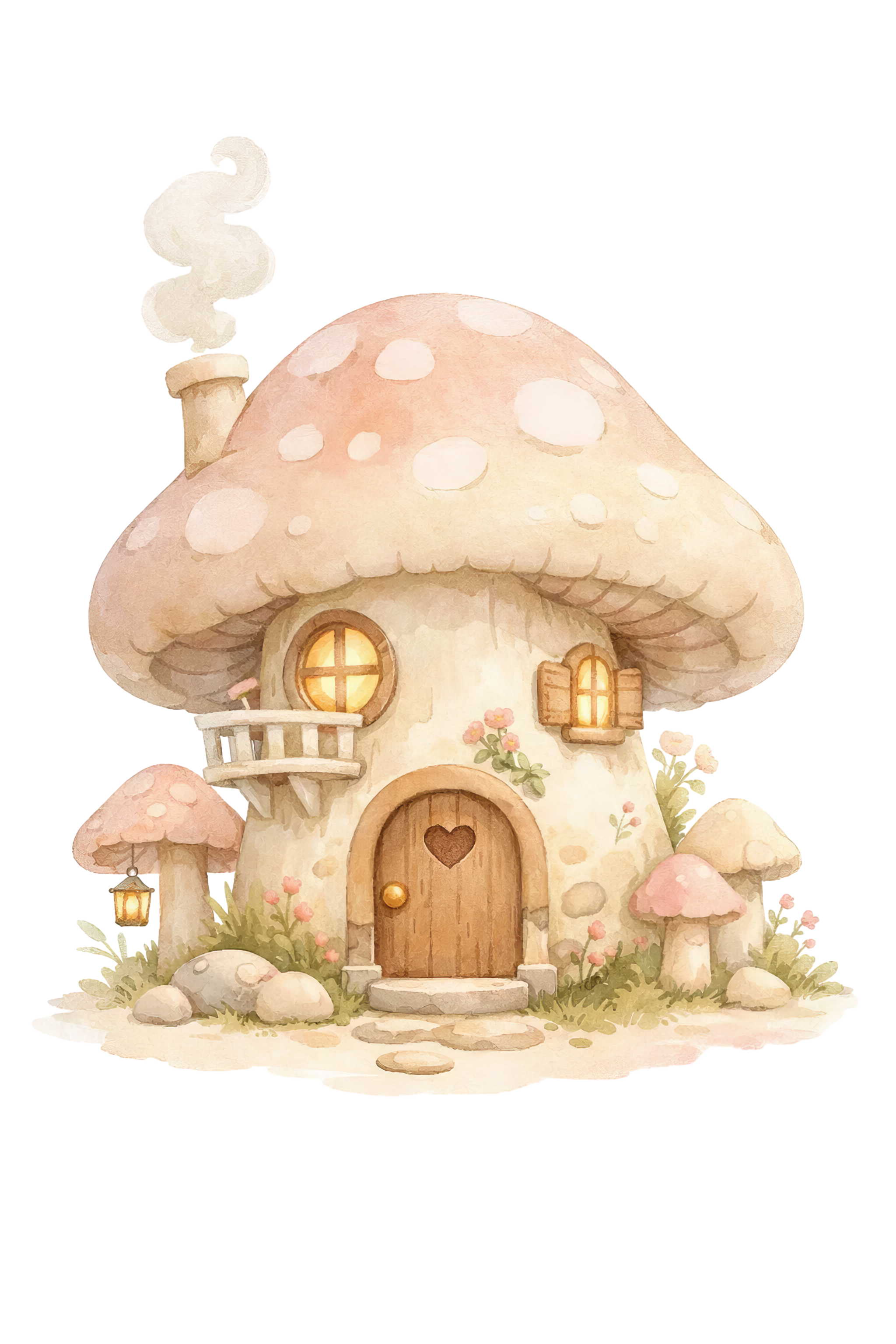 Mushroom Fairy Forest House