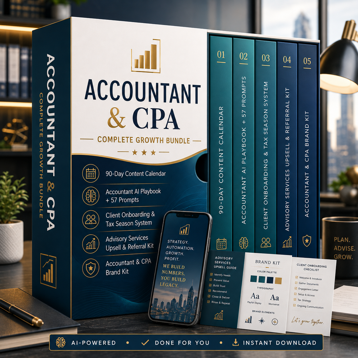 Accountant & CPA Growth Bundle product mockup