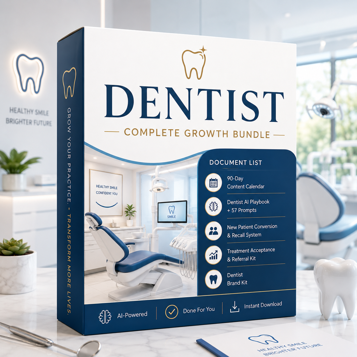 Dental Practice Growth Bundle product mockup