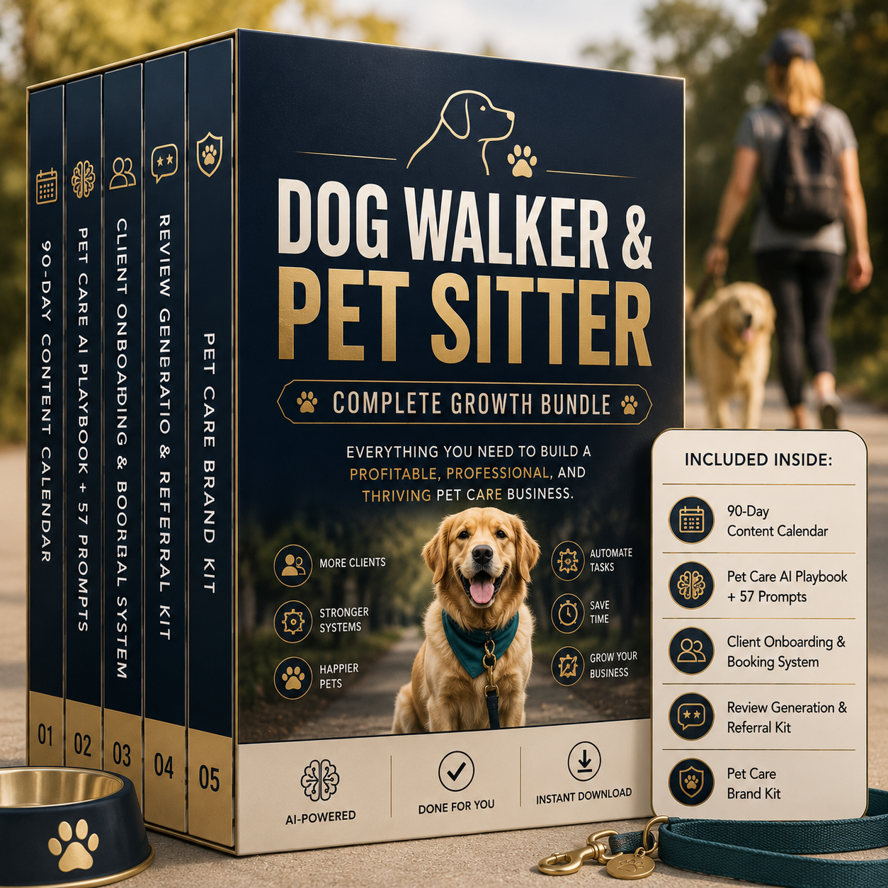 Dog Walker Growth Bundle product mockup