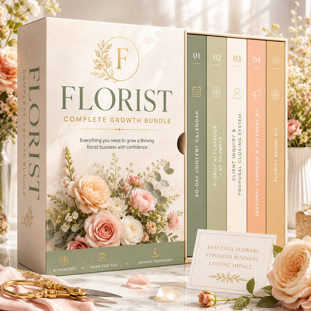 Florist Growth Bundle product mockup