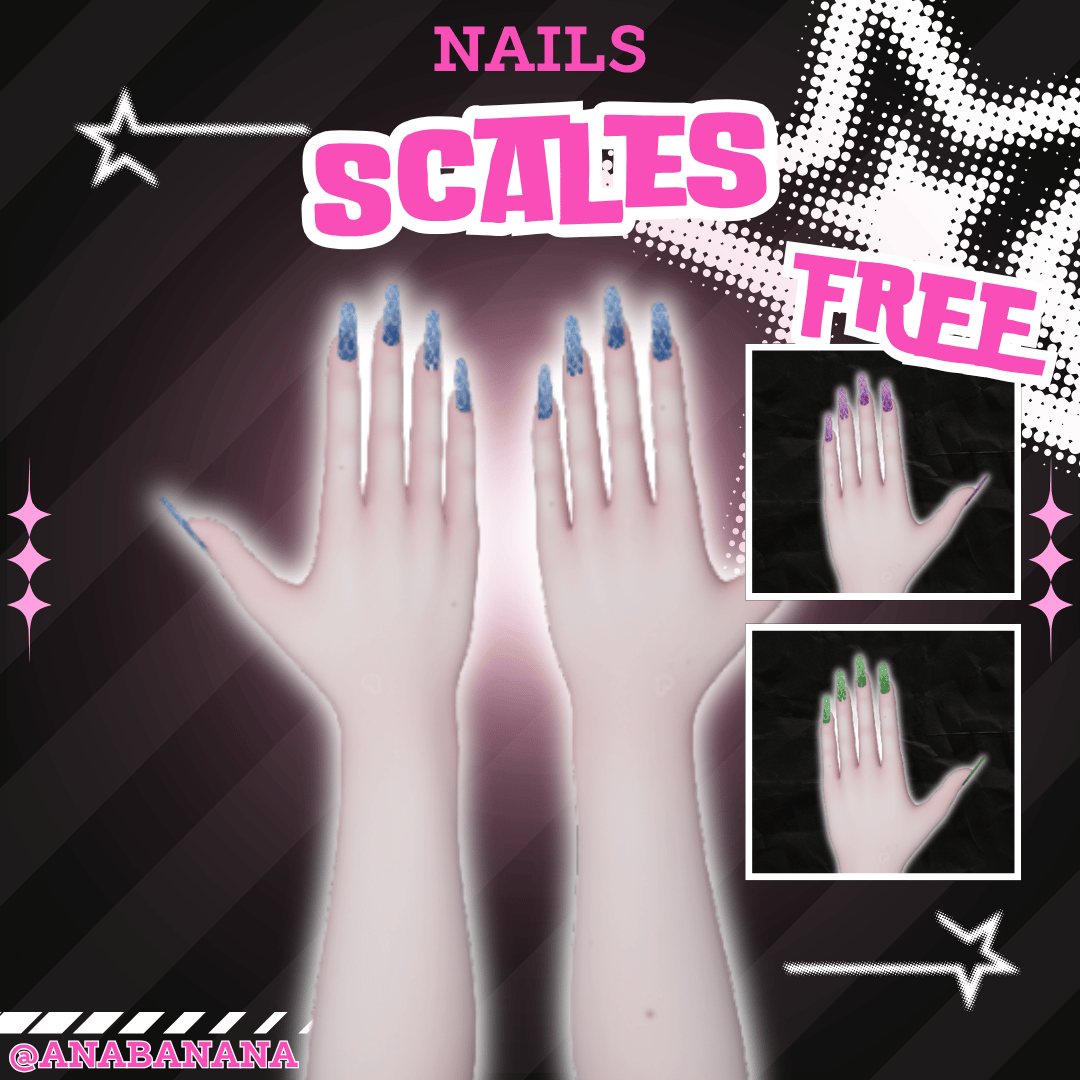 🐟 Scales Nails | Vrbase FREE