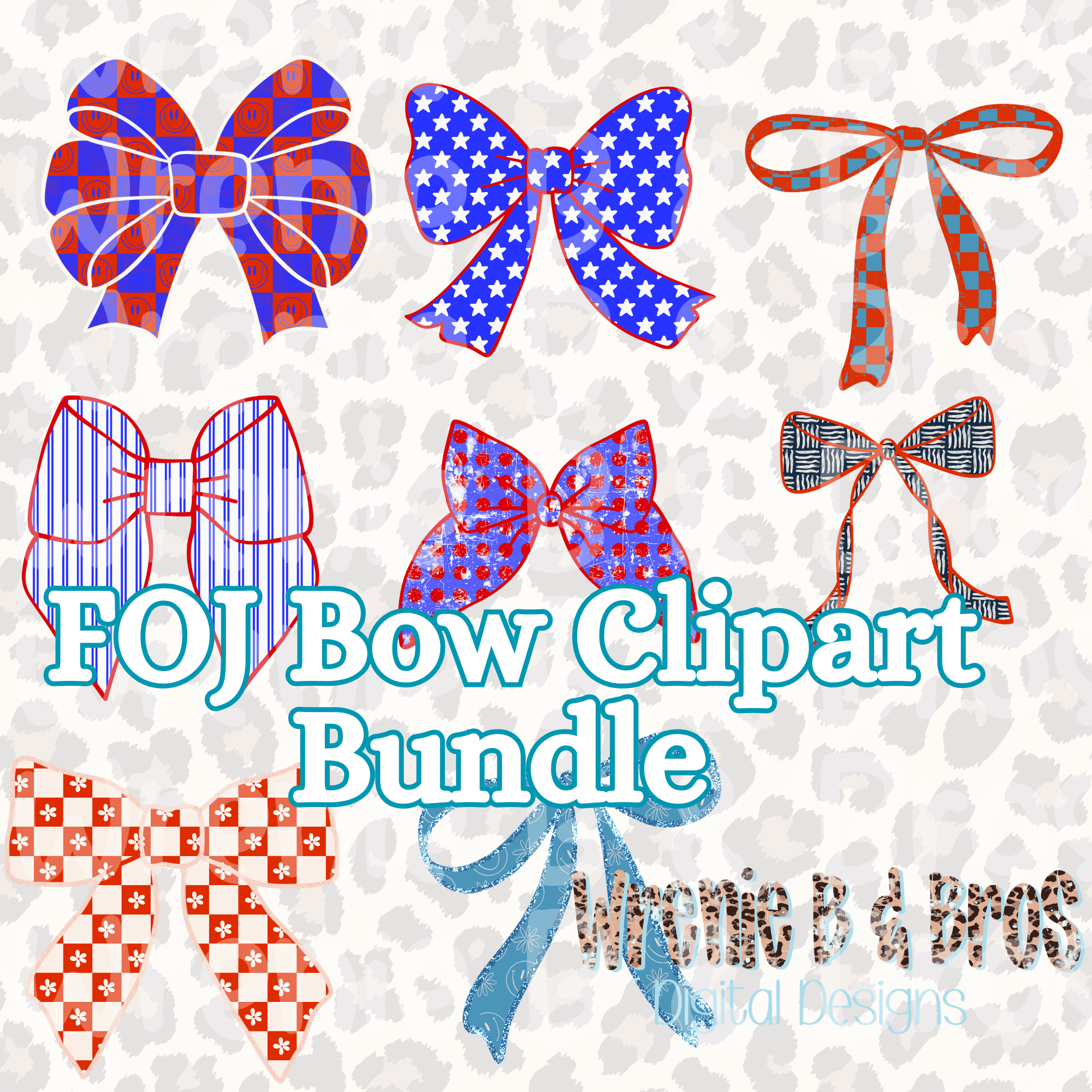 FOJ Bow Clipart Bundle - Payhip