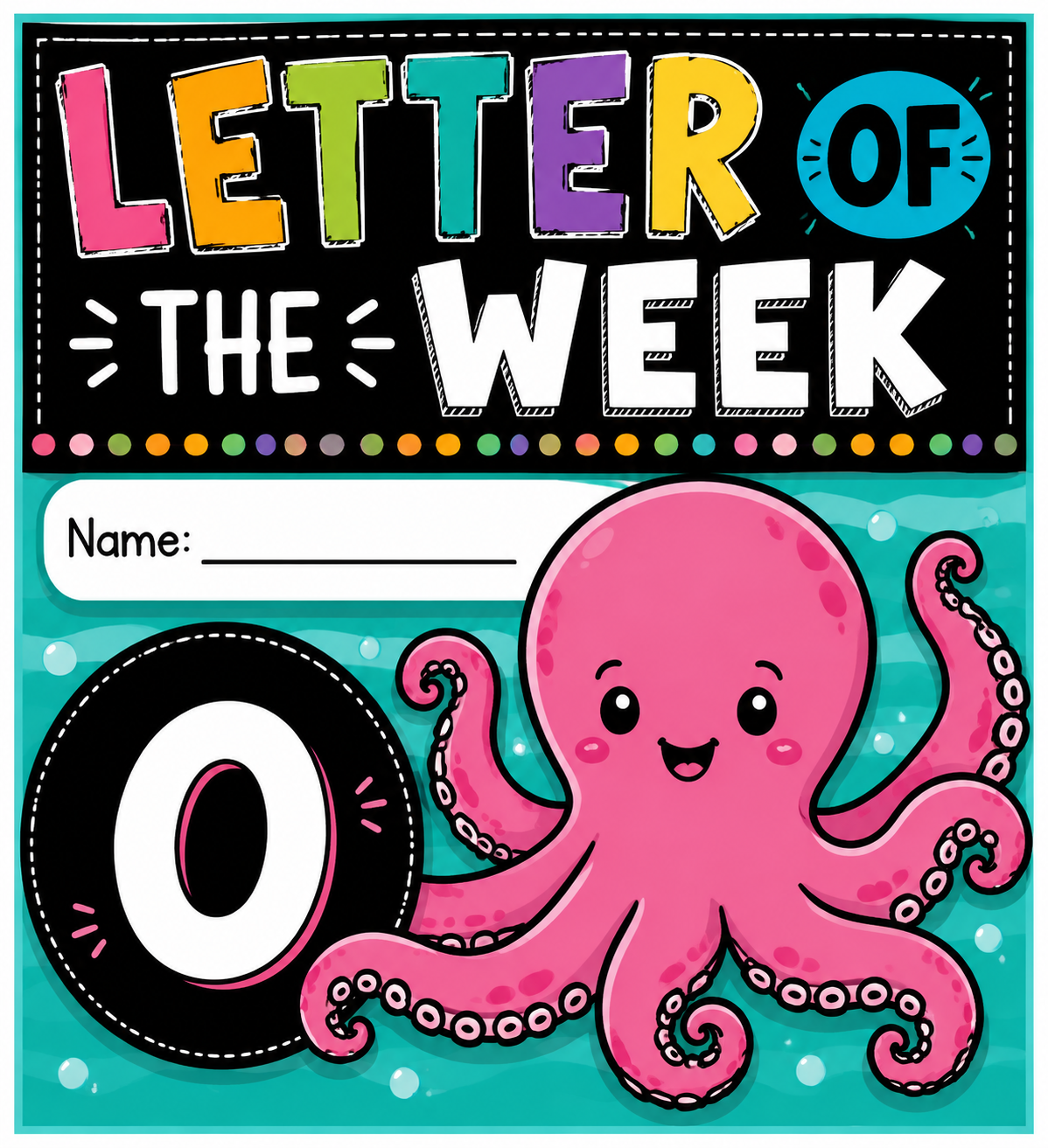 The Letter O ! Alphabet Letter of the Week Package now with Google & Seesaw