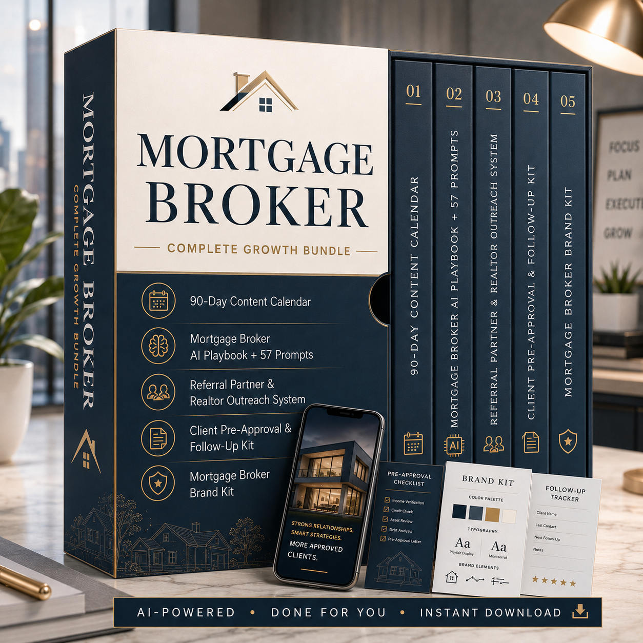 Mortgage Broker Growth Bundle product mockup