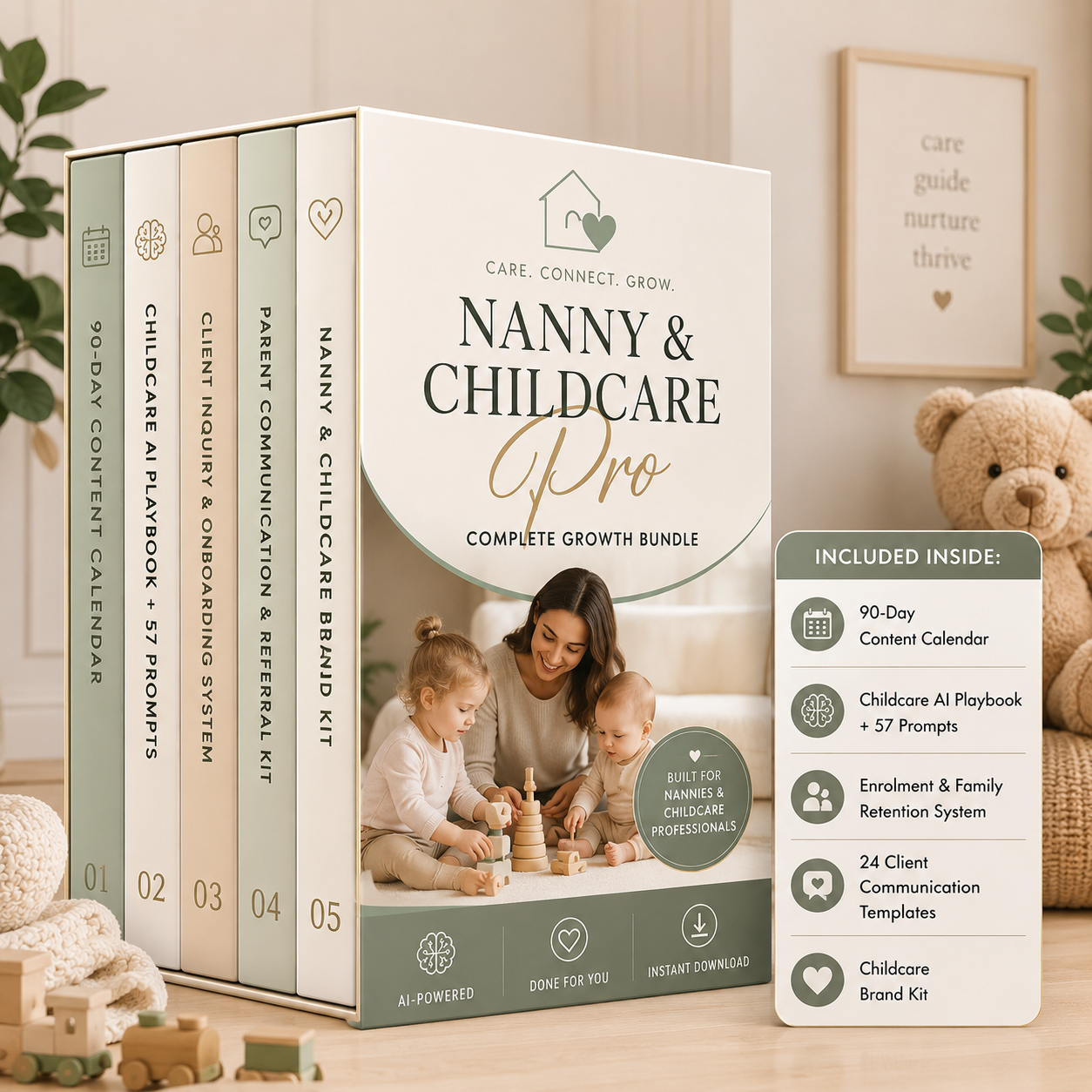 Nanny Professional Bundle product mockup