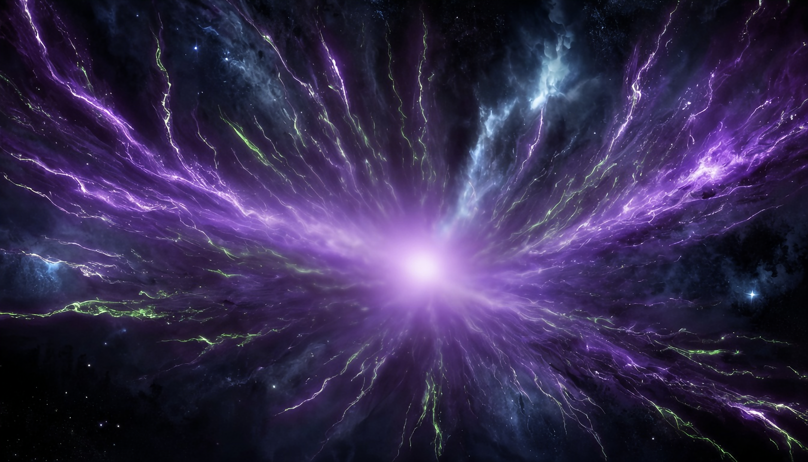 Cosmic energy power blast shockwave