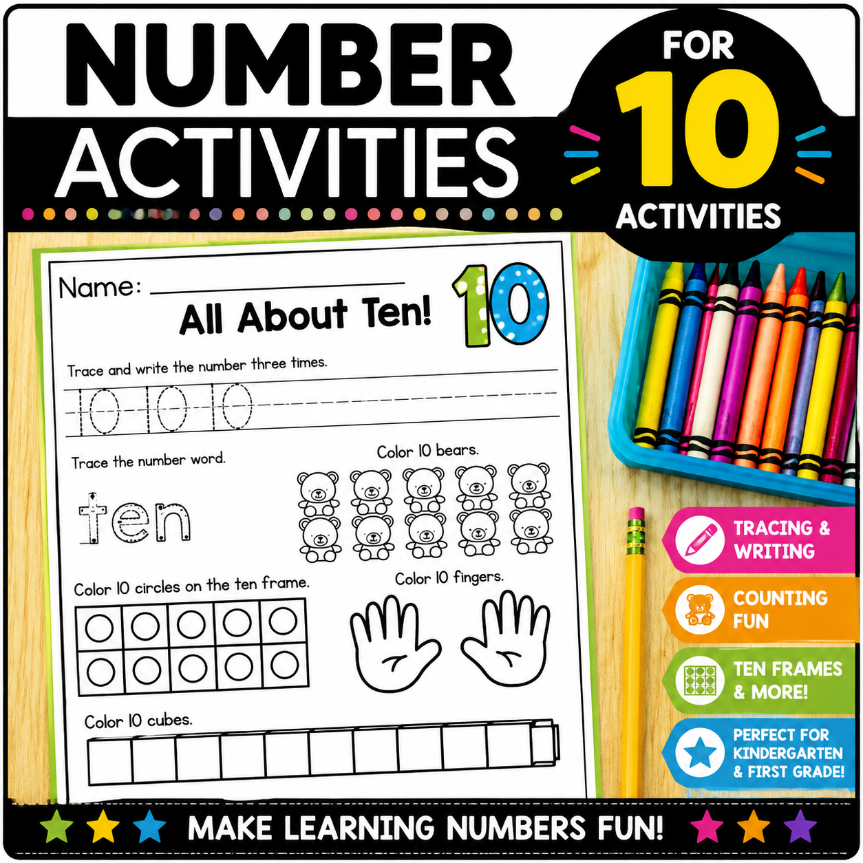 Number Ten Activities