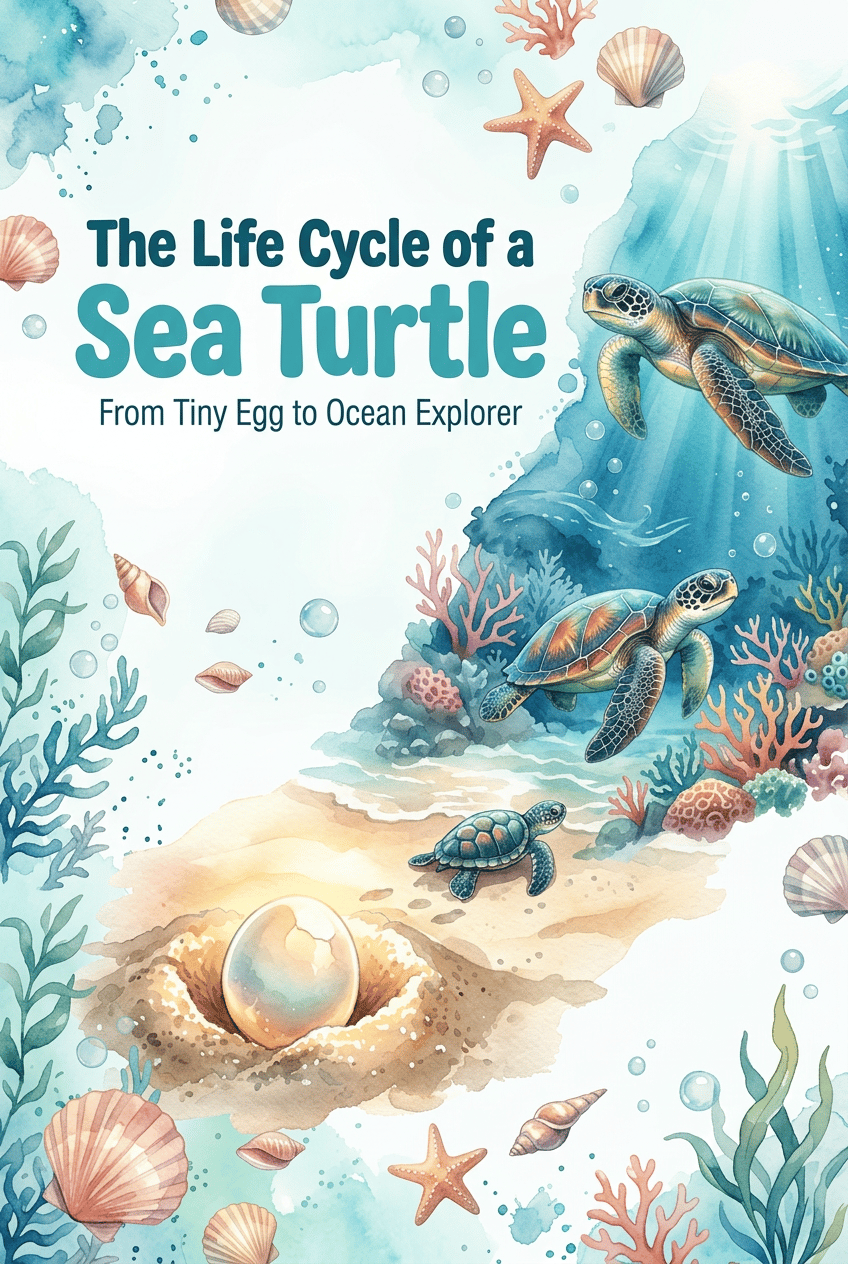 The Life Cycle of a Sea Turtle - From Tiny Egg to Ocean Explorer - Payhip