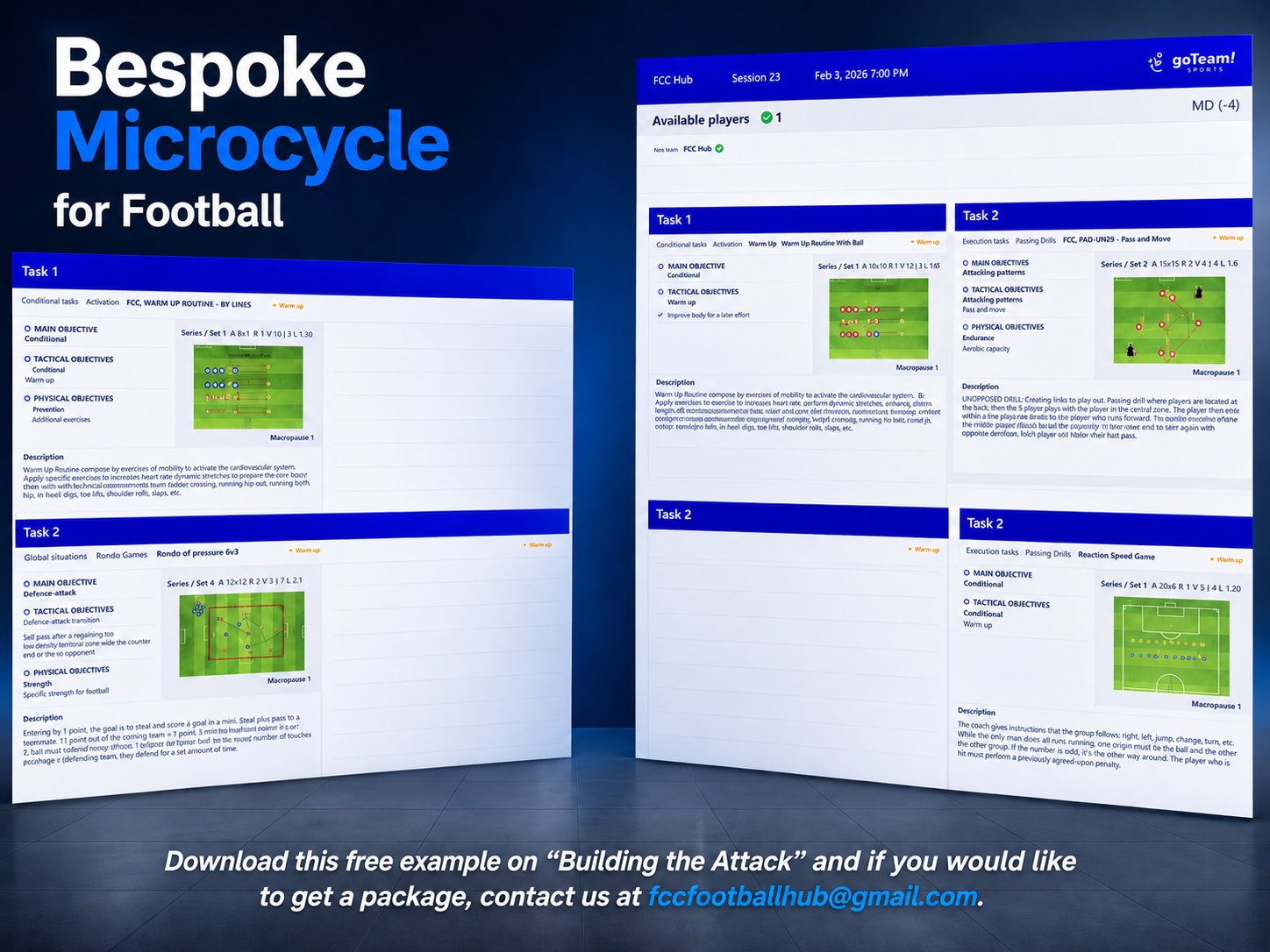 Bespoke Microcycle for Football - Payhip