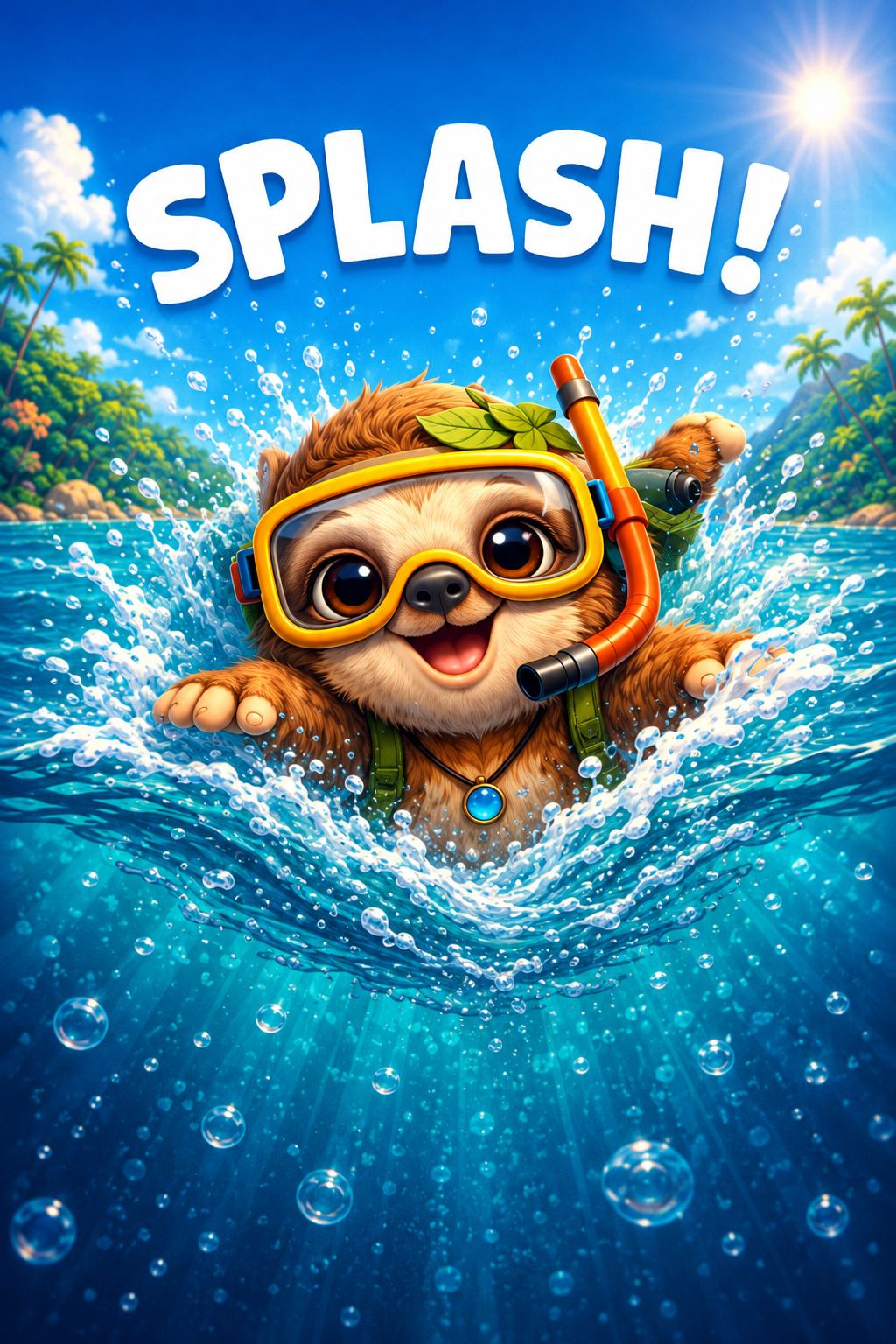Splash into Summer reading with Sloth Dreams Books & Publishing Company