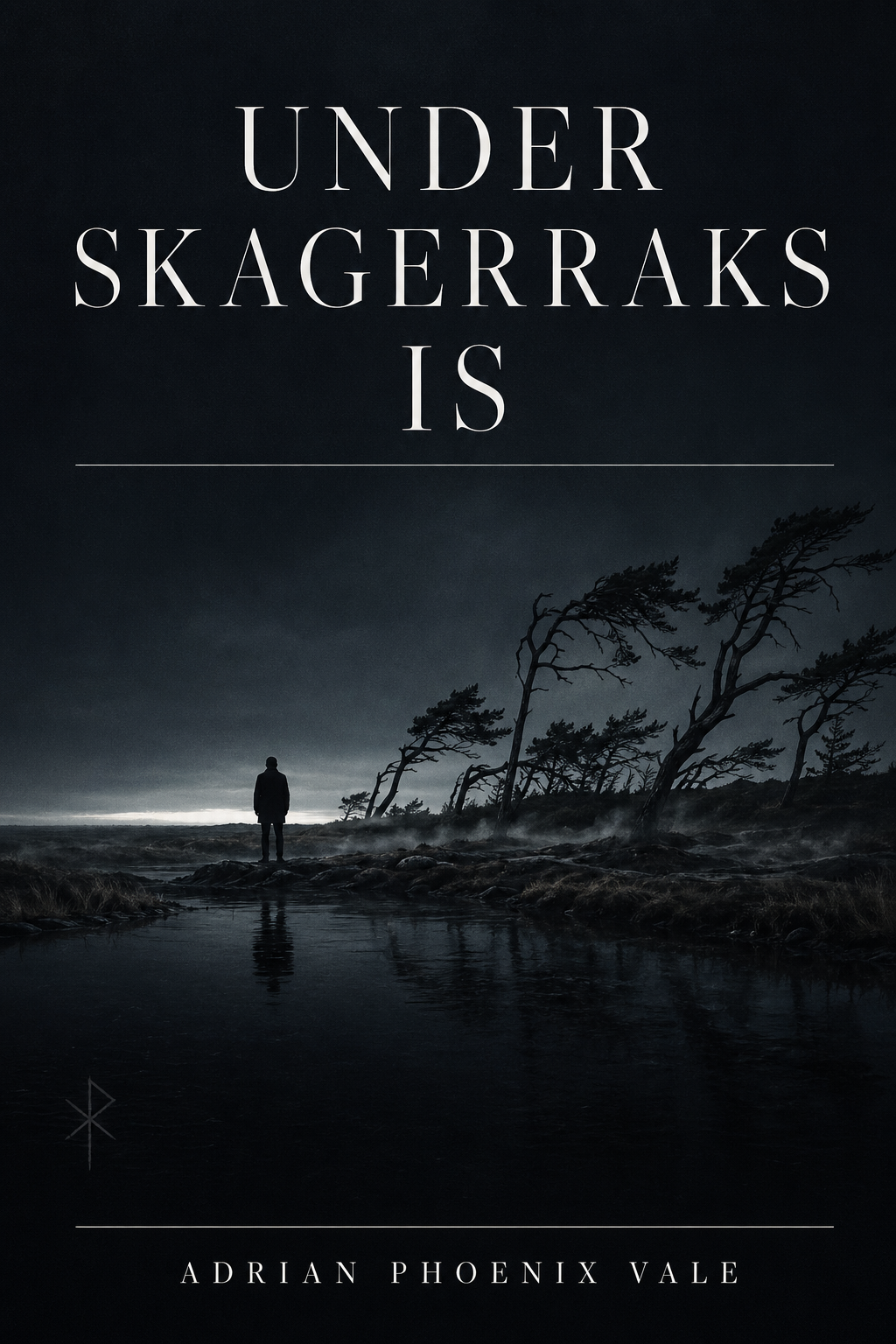 dansk thriller,nordic noir roman,spændingsroman Danmark,mysterium på Læsø,skandinavisk krimi,hemmelige selskaber roman,psykologisk thriller,nordisk mytologi thriller,Adrian Phoenix Vale,krimi med tatoveringer,thriller om forsvundne personer,mørk dansk rom