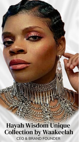 Hayah Wisdom Unique Collection by Waakeelah CEO & BRAND FOUNDER