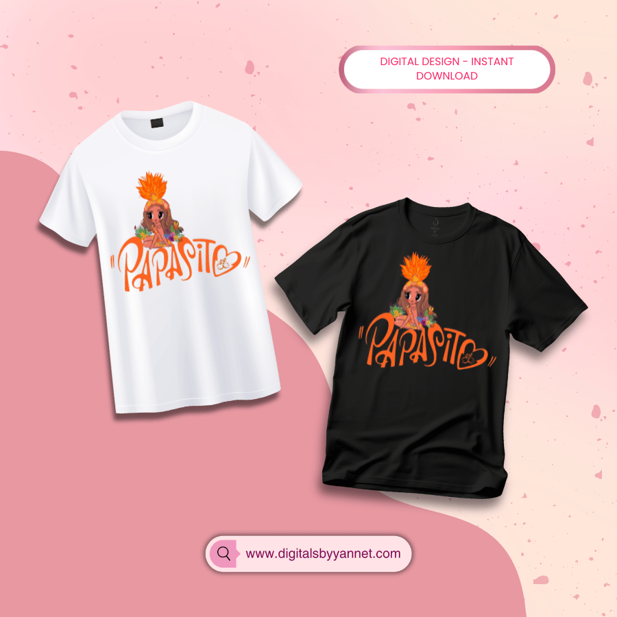 That one concert shirt energy ✨ Tropical reggaetón inspired PNG for trendy tees, summer fits, and latina aesthetic merch.
