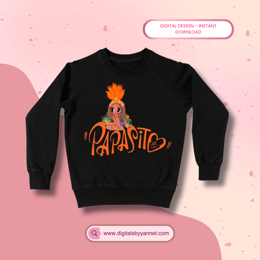 Bright colors, tropical vibes, and spicy concert energy. Perfect PNG for trendy graphic tees and summer merch.