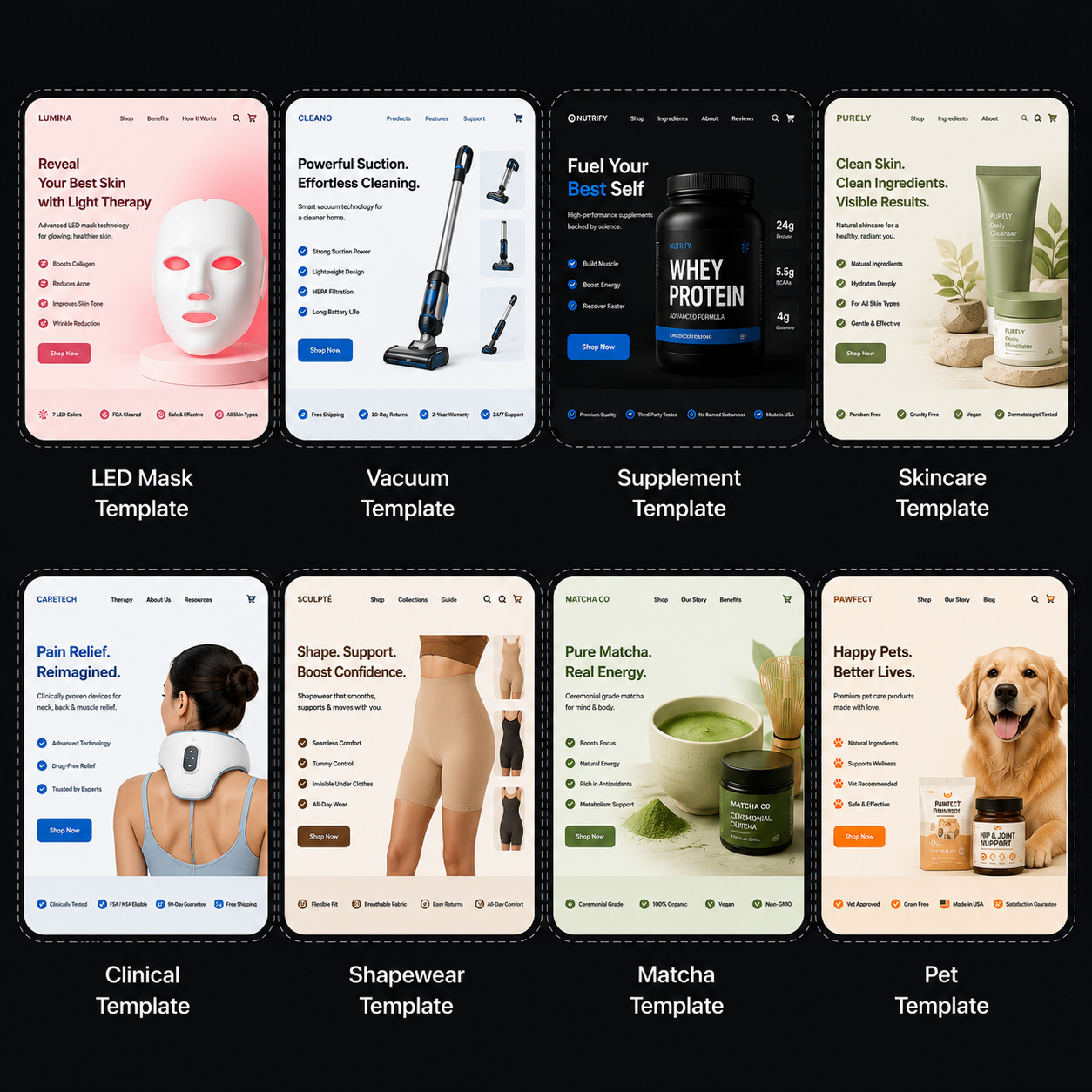 Elixir Theme V1 premium Shopify theme featuring high converting product page templates for ecommerce stores