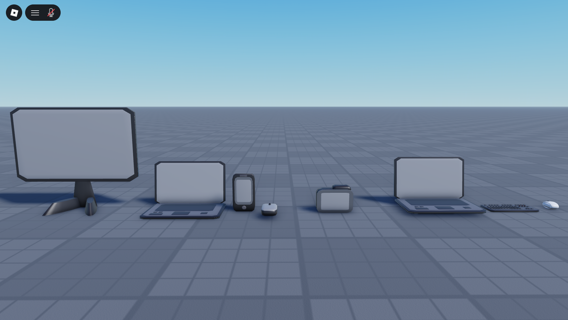 Low Poly Electronics Pack – Roblox Tech Assets