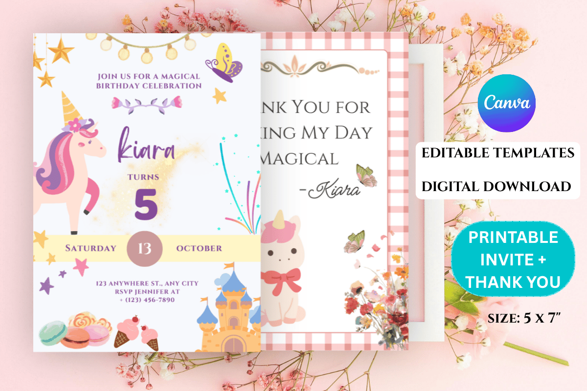 girls birthday printable